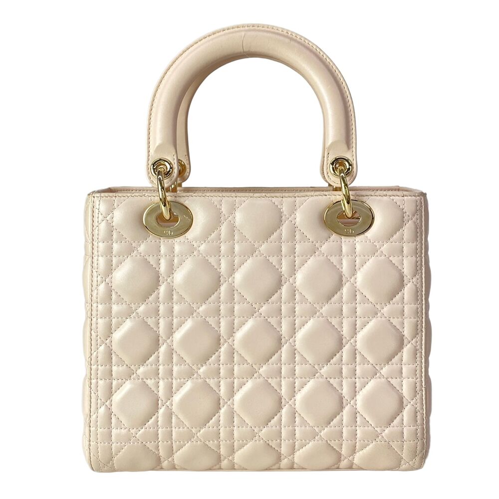 Christian Dior DIOR/ChristianDior Lady Dior Medium Bag Handbag - Picture 3 of 16